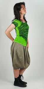 Green Bubble Skirt