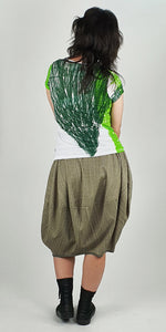 Green Bubble Skirt